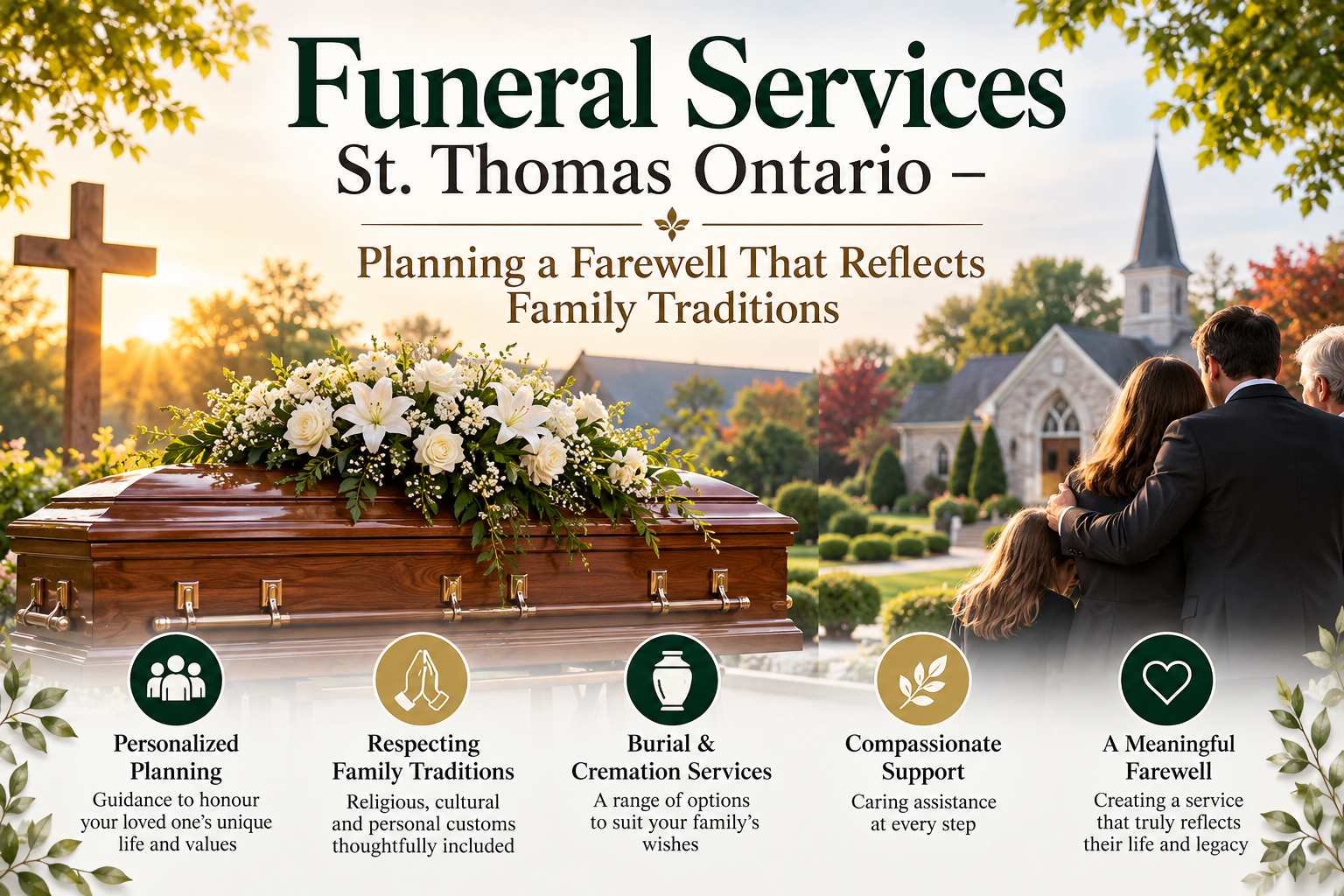 Funeral Home St. Thomas ON – What Families Should Look for During a Difficult Time